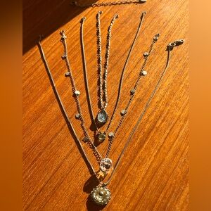 Vintage Ayala Bar multi-layer necklace with extender
